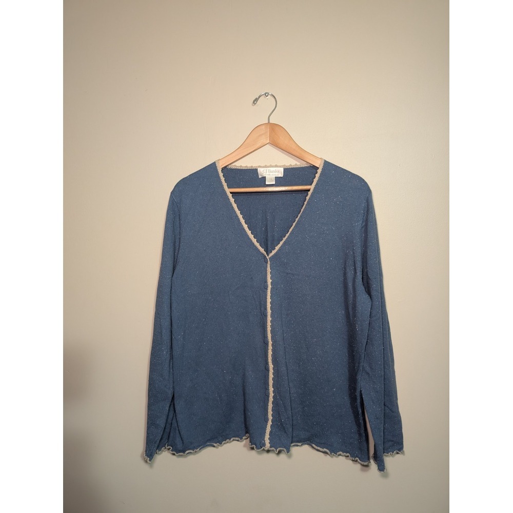 C.J Banks 1 XL Button Up Sweater Vintage